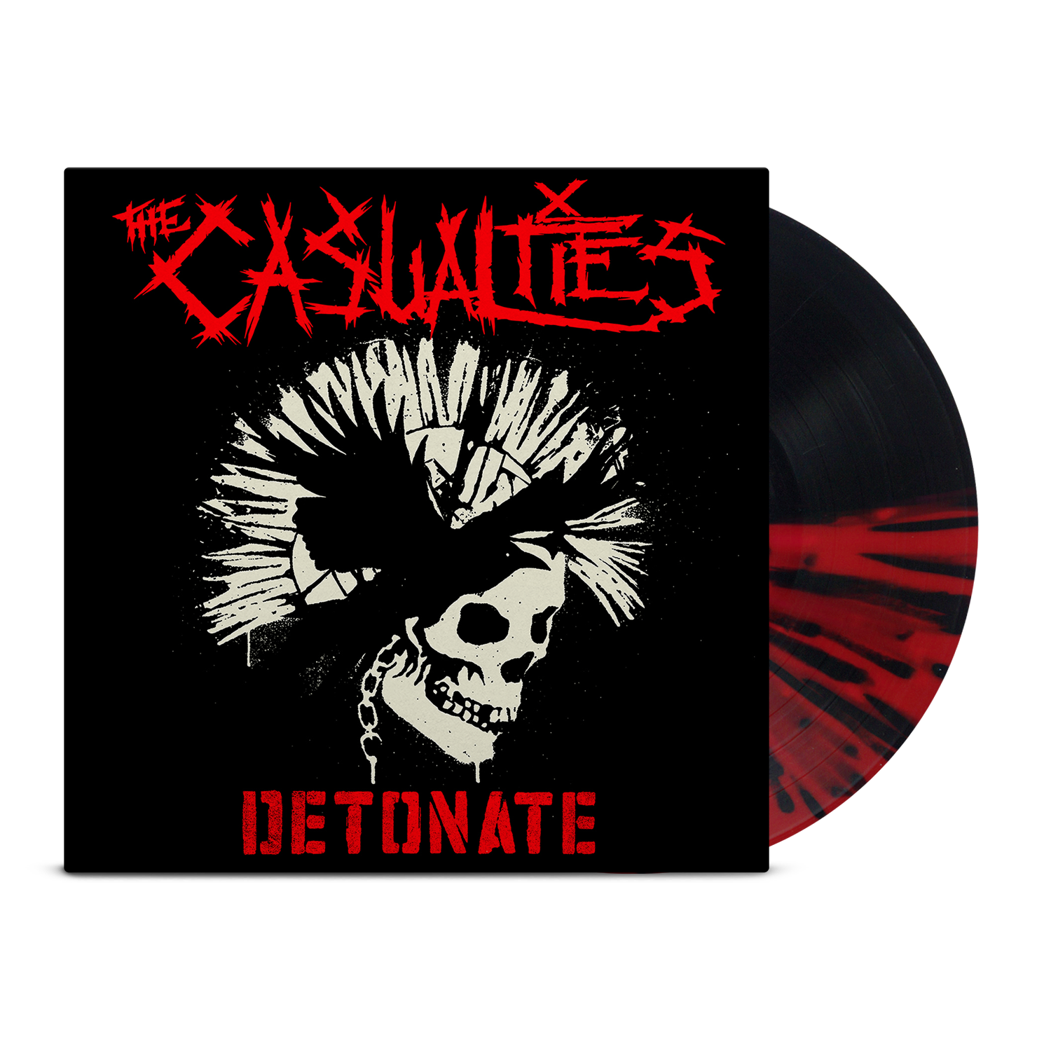 Detonate LP (Half Black/Half Red Splatter) – Hellcat Records