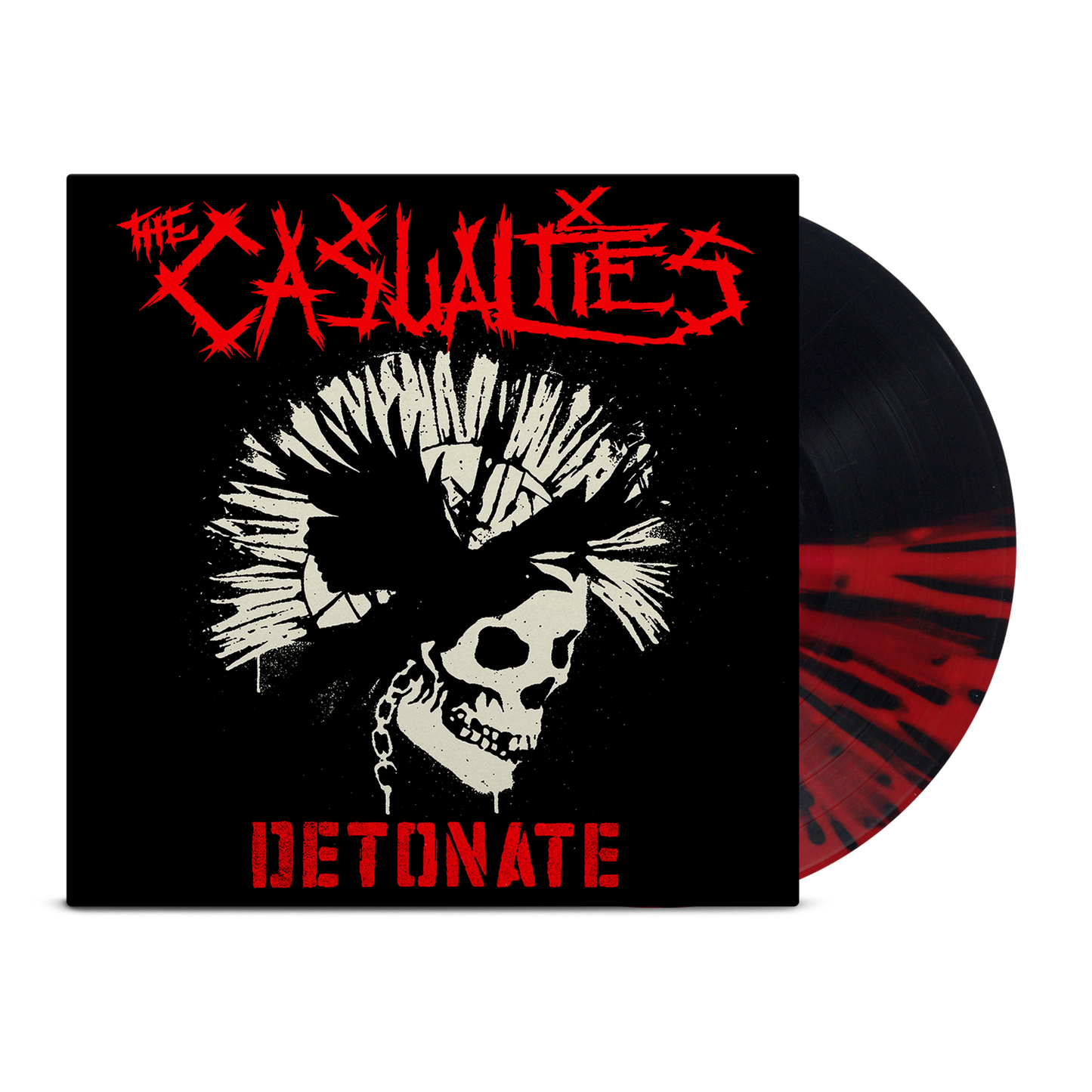 Detonate LP (Half Black/Half Red Splatter) – Hellcat Records