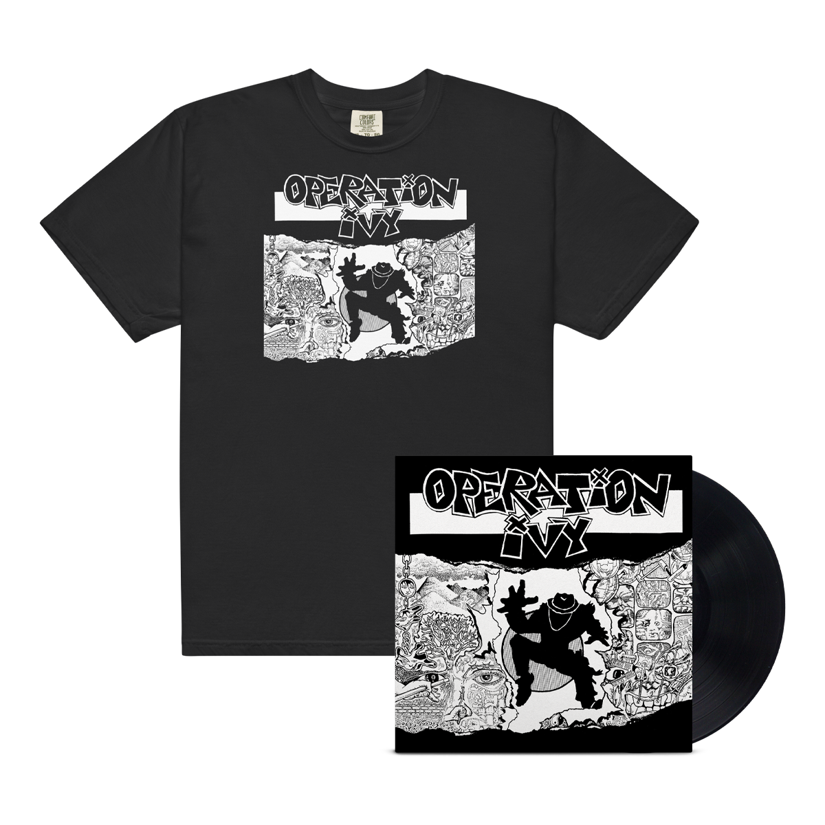 Energy LP (Black) + Energy T-Shirt (Black) Bundle