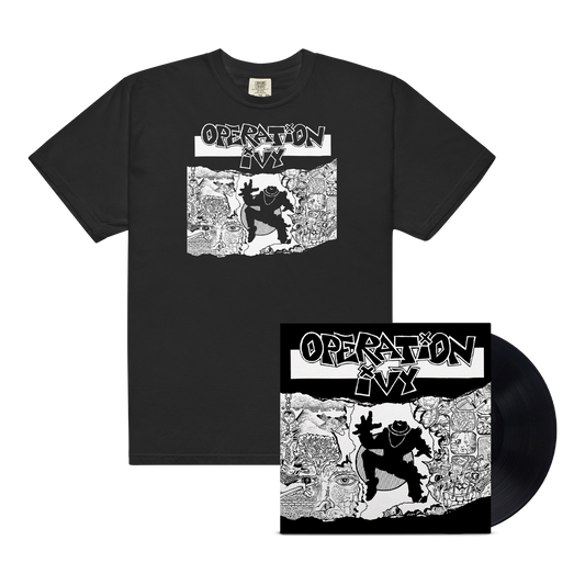 Energy LP (Black) + Energy T-Shirt (Black) Bundle